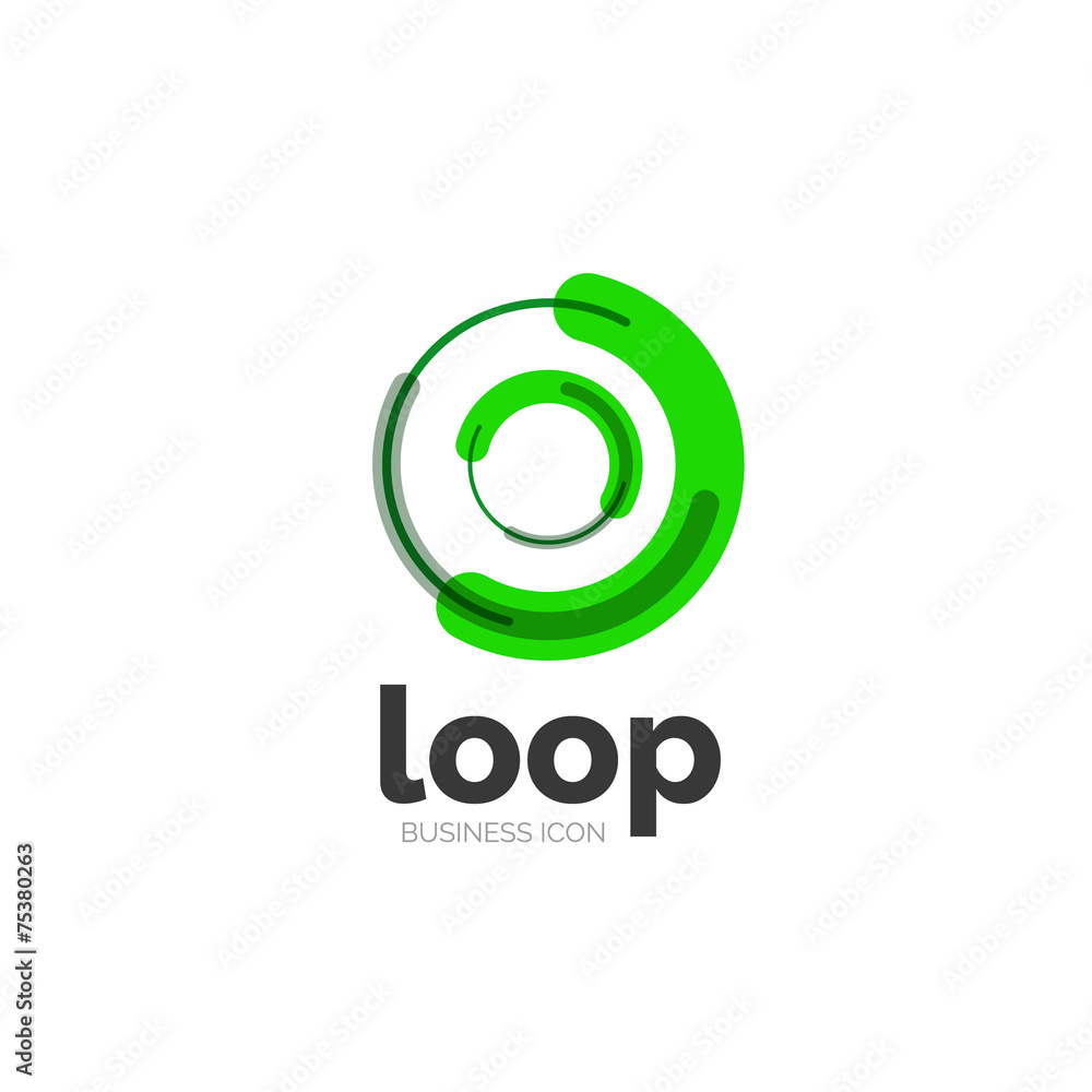 Loop, infinity business icon Loop, infinity business icon