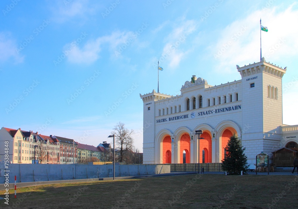Fototapeta premium Bayerischer Bahnhof, Leipzig