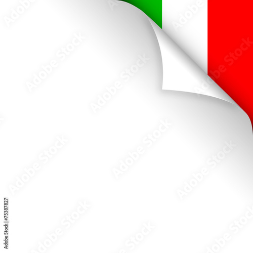 piega carta, foglio, bandiera, angolo bandiera