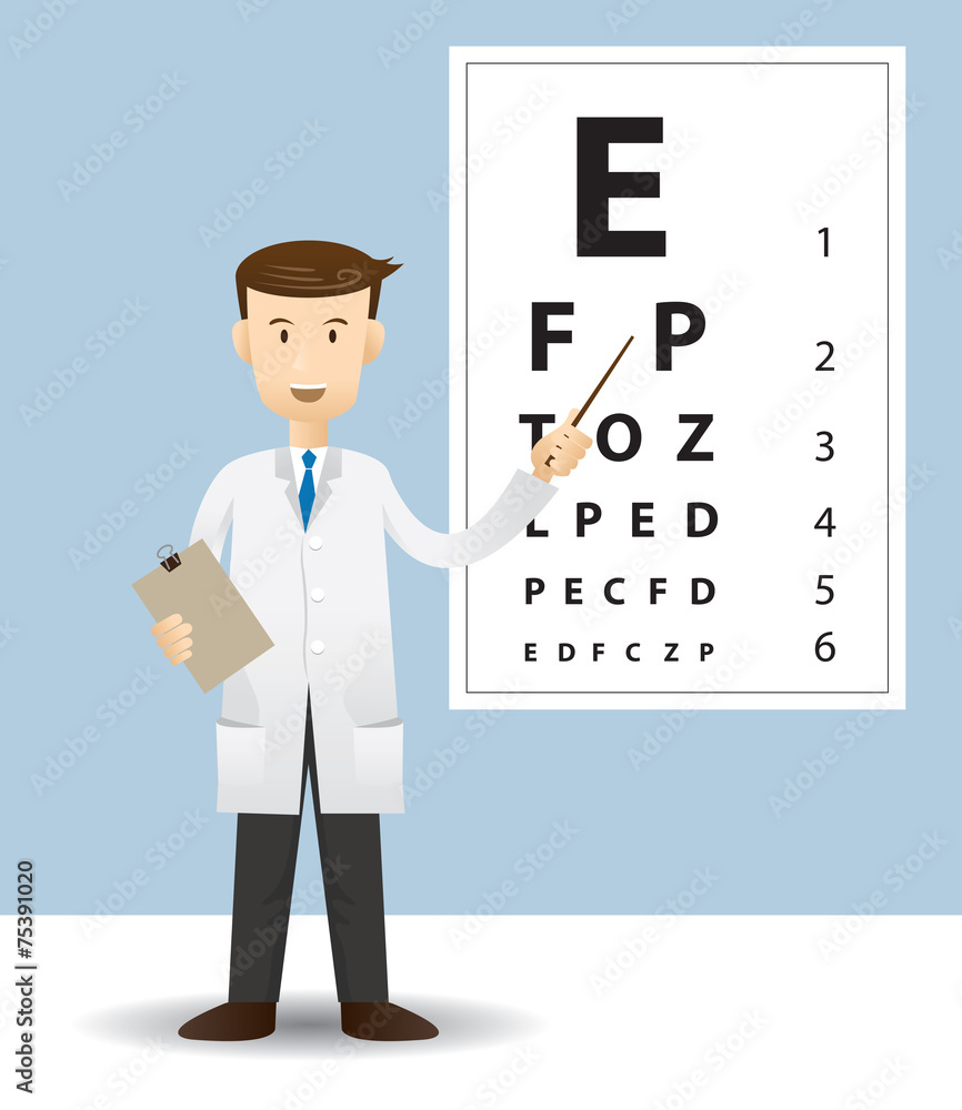 Male ophthalmologist Male ophthalmologist