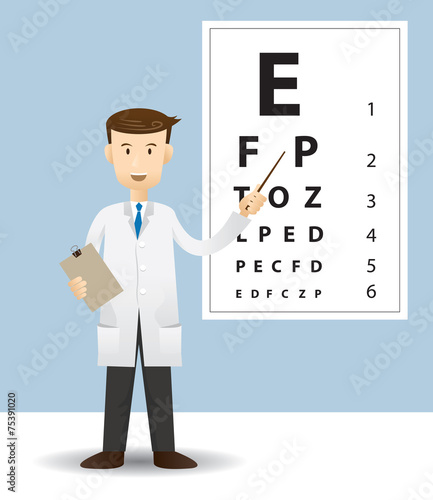 Male ophthalmologist