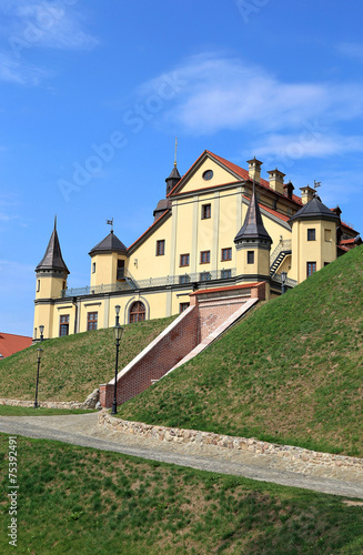 Ancient Nesvizhsky Castle in Nesvizh