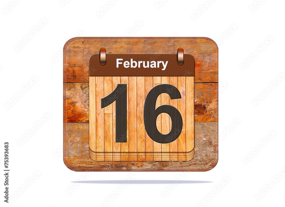 February 16. February 16.