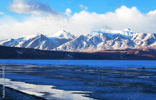 Rakshas Tal Lake in Western Tibet