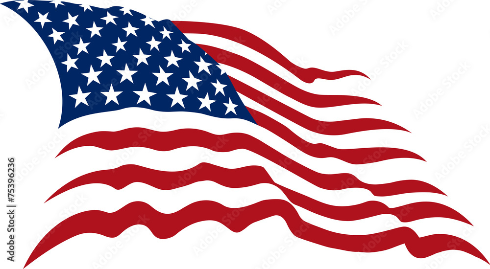 Fototapeta premium american flag
