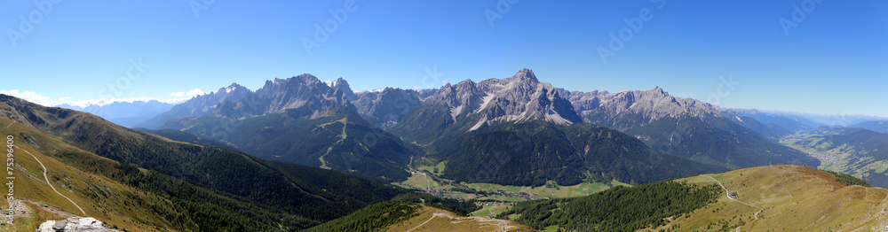 Panorama of Sesto Valley