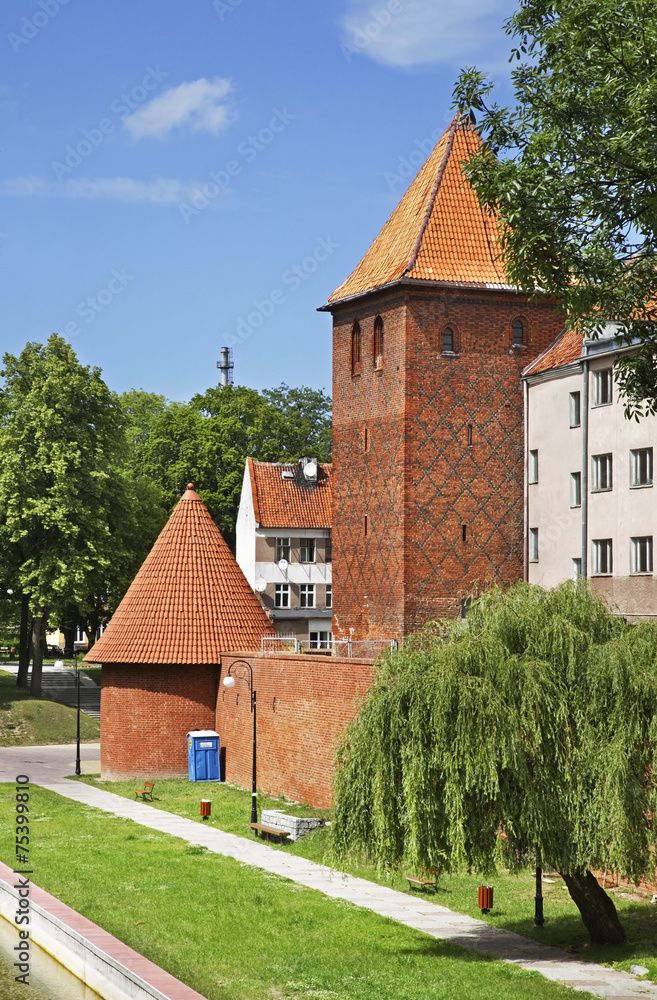 Collegium hosianum in Braniewo. Poland