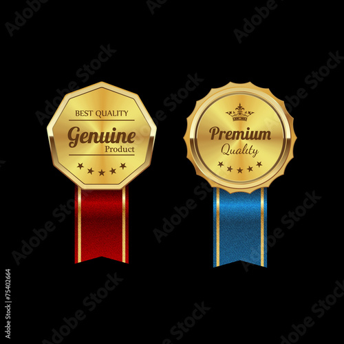 Golden labels.vector