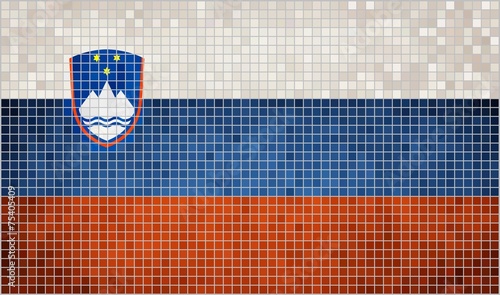 Mosaic Flag of Slovenia