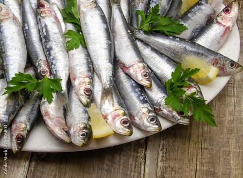 Fresh sardines