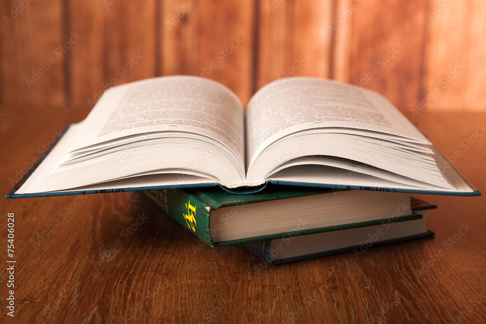 Obraz premium stack of books