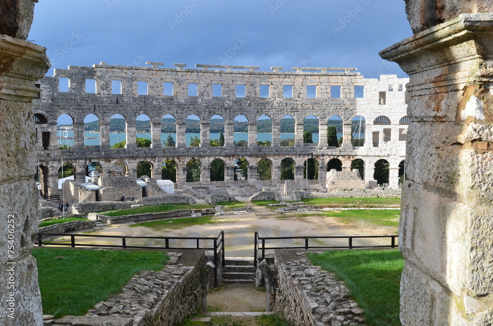 Fototapeta premium Amphitheater pula