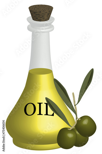 Oliwa z oliwek - ilustracja