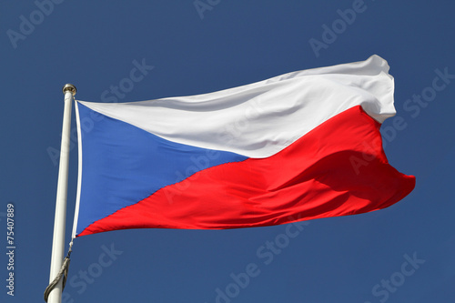 The Czechia flag