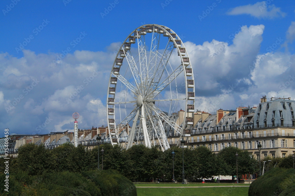Grande roue de Paris, France Grande roue de Paris, France
