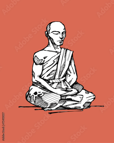 Tibetan monk