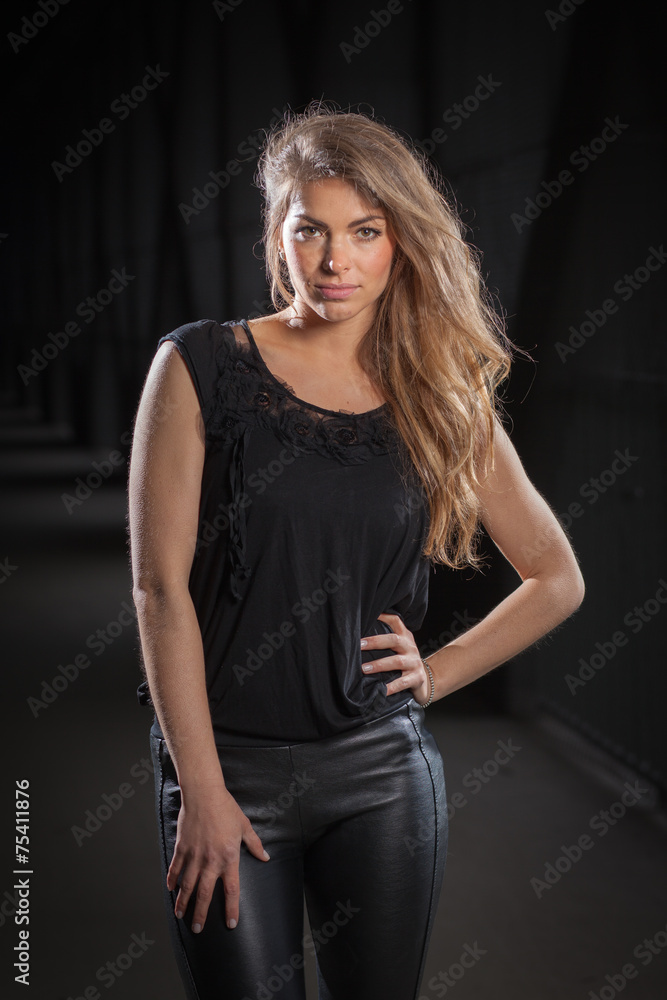 Woman posing for camera - Glamour Portrait