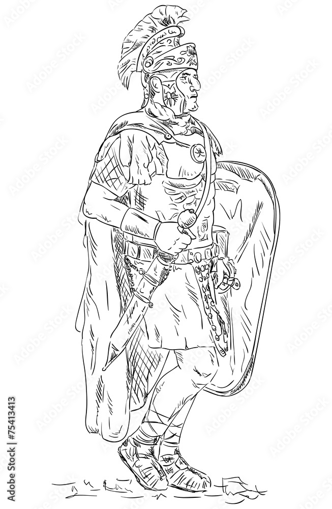 Roman soldier, legionnaire