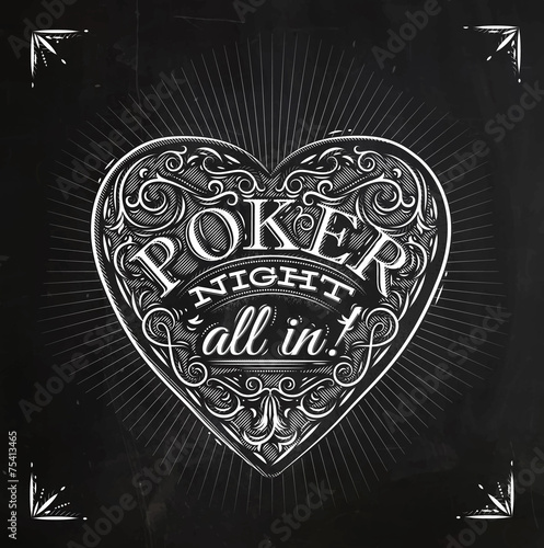 Chirwa poker night chalk
