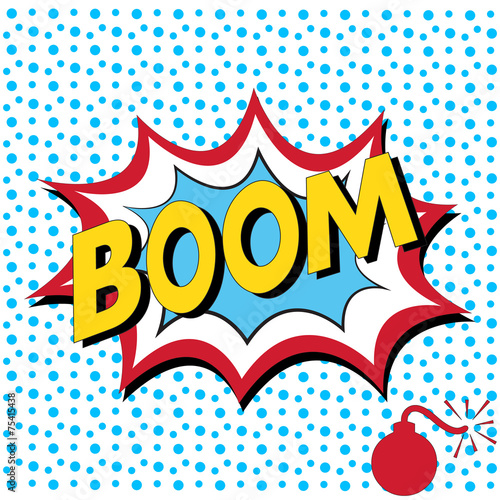 Boom - Comic Speech Bubble