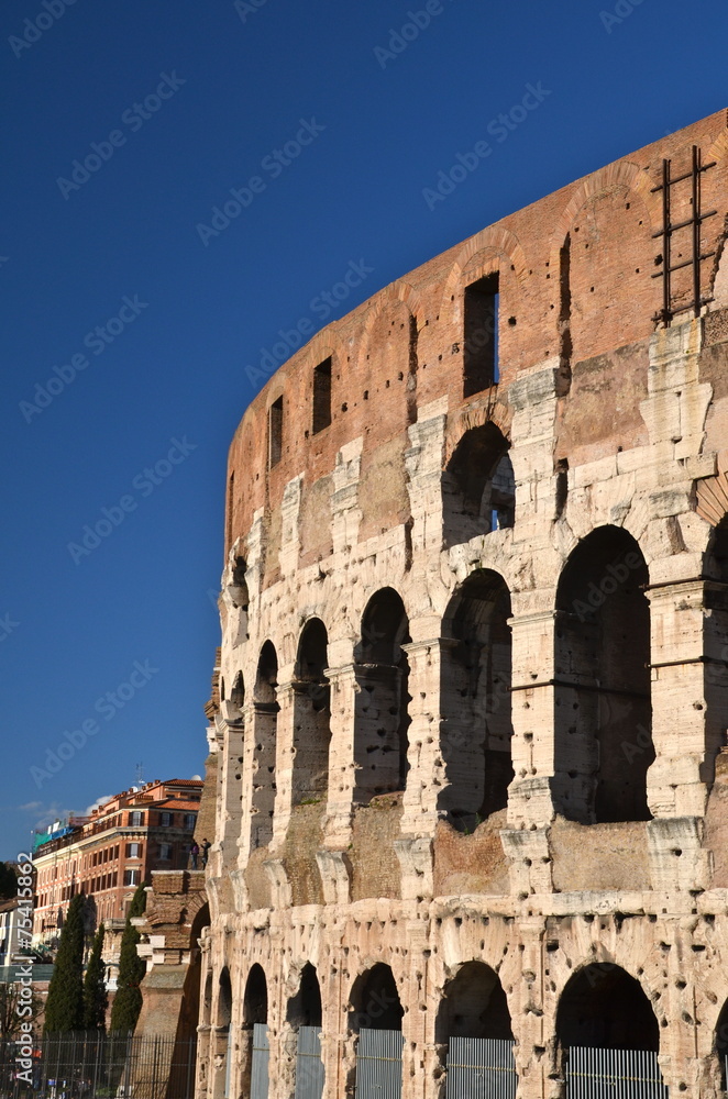 Coliseum, also known as the Flavian Amphitheatre, Rome, Italy