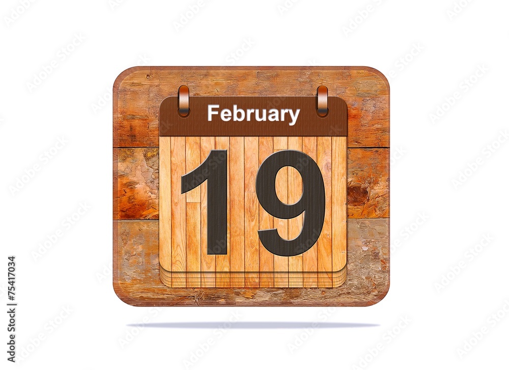 February 19. February 19.