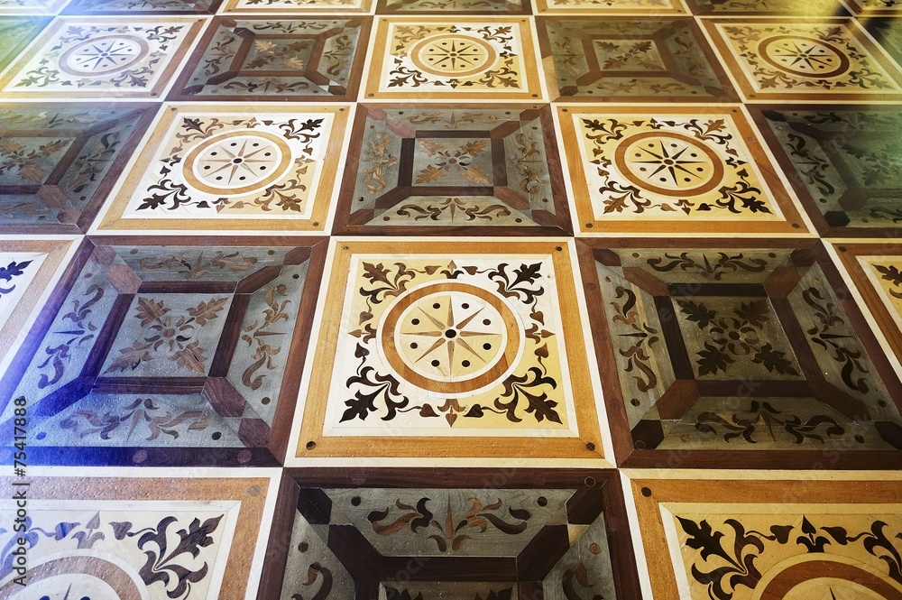Ornate floor