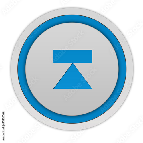 Free Download eject circular icon on white background - GFXLoad
