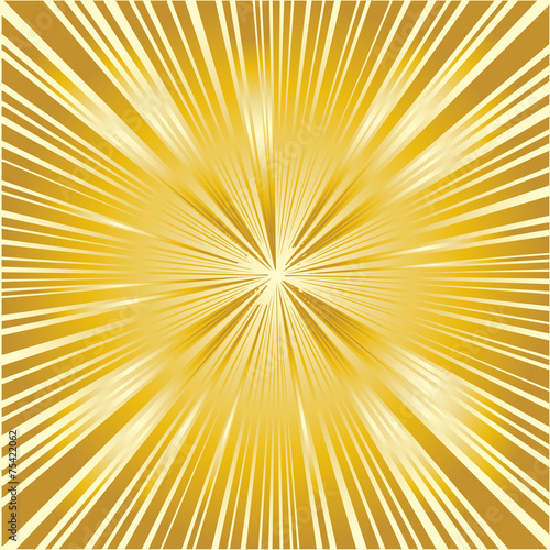 Golden Ray Background