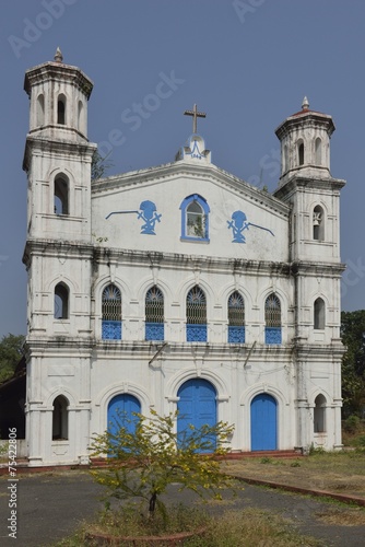 Kirche in Goa, Indien