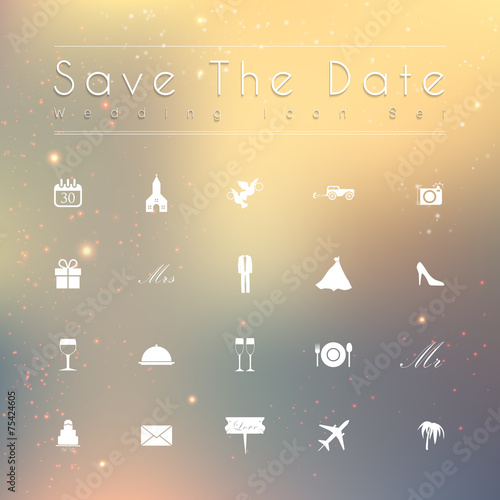 Wedding Planner Icons