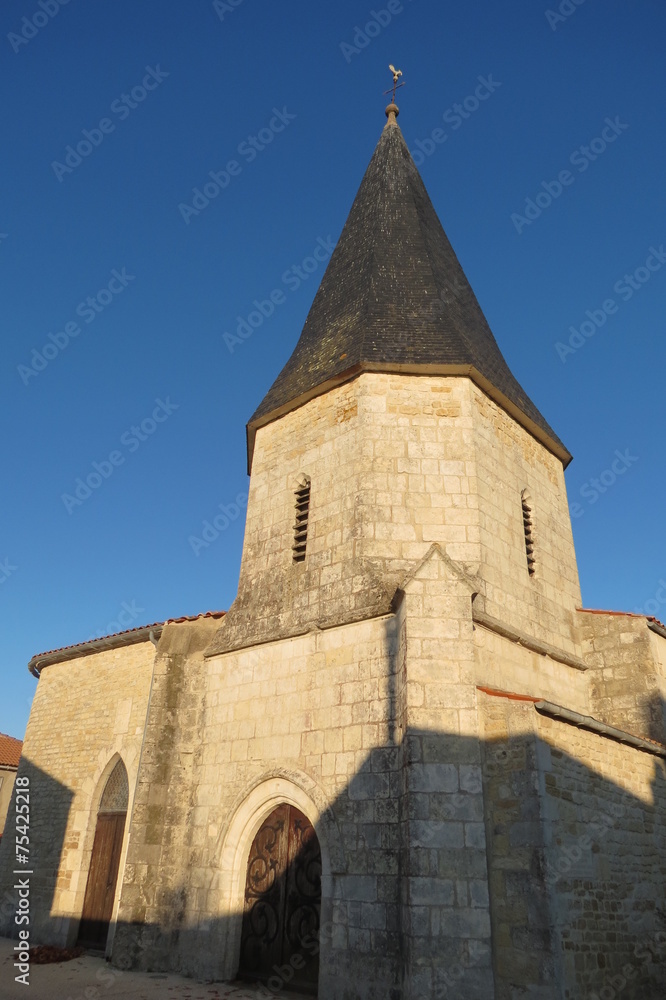 Fototapeta premium Charente-Maritime - Charron - Eglise St-Nicolas