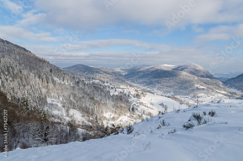 paysage hivernal des Vosges © Olympixel