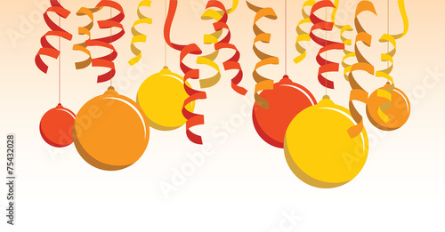 orange balloon background