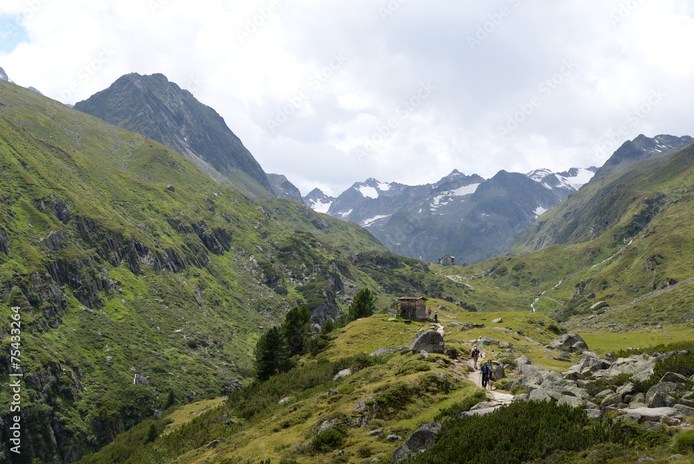 Wandern an der Franz-Senn-Hütte