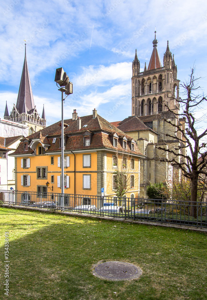 Cathedral in Lausanne