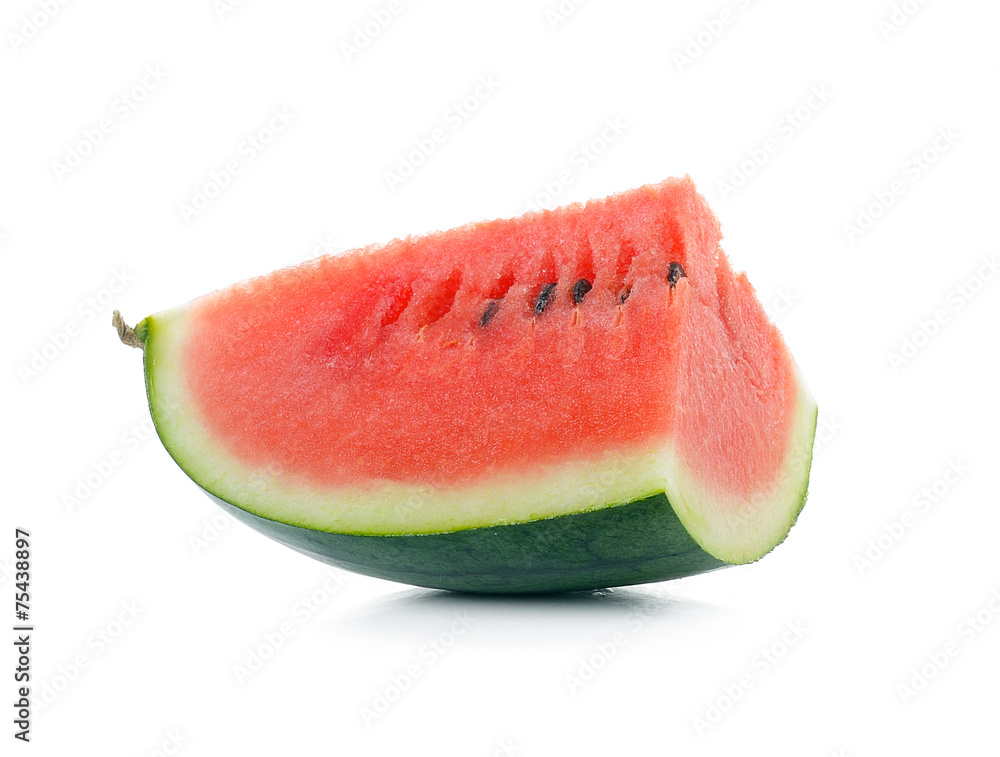 water melon on white background water melon on white background