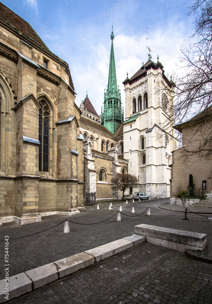 Cathedral Saint Pierre, Geneva, Switzerland