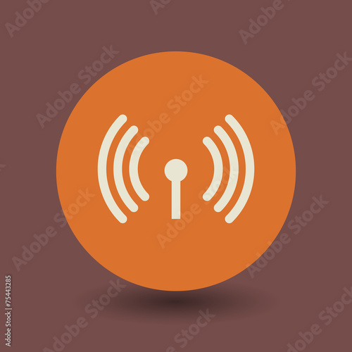 Network symbol, vector