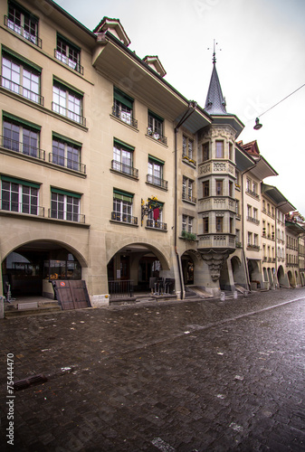 Old streets of Bern, Switzerland