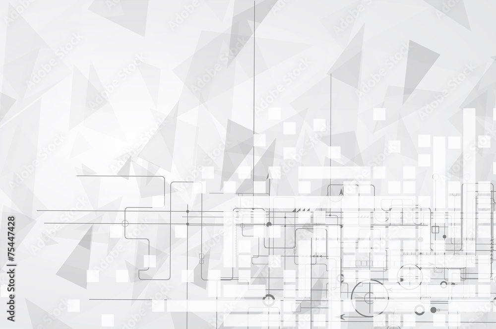 Obraz premium abstract technology background Business & development