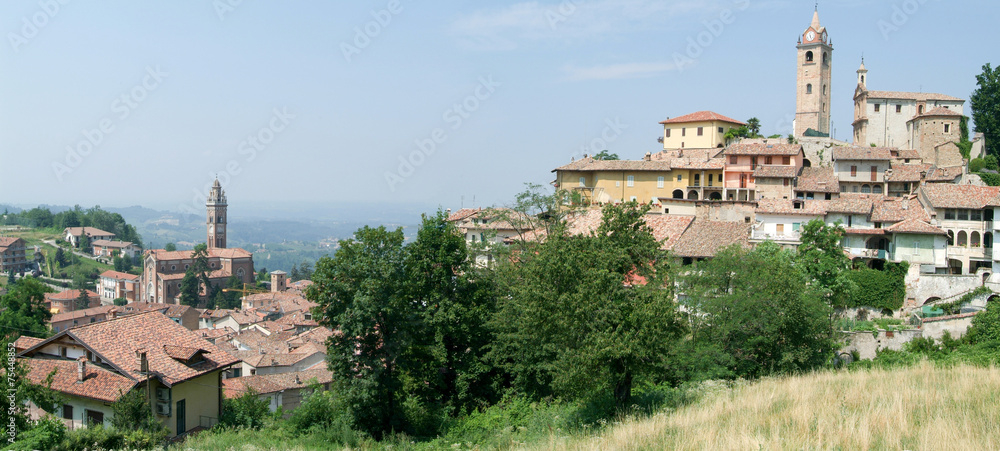 The Village of Monforte d'Alba in Piedmont
