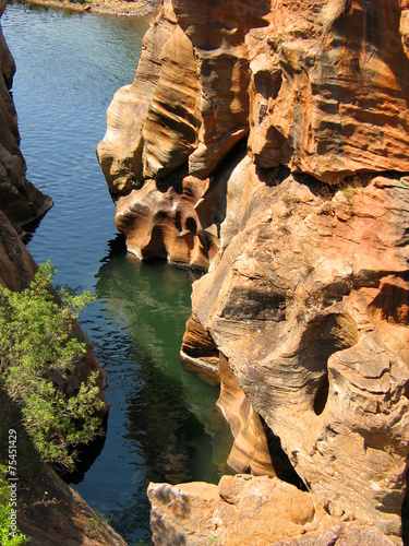 Felsformation Three Rondavels Bourke’s Luck Potholes photo