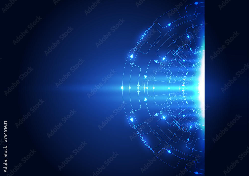 Abstract circuit technology concept background. Vector Abstract circuit technology concept background. Vector
