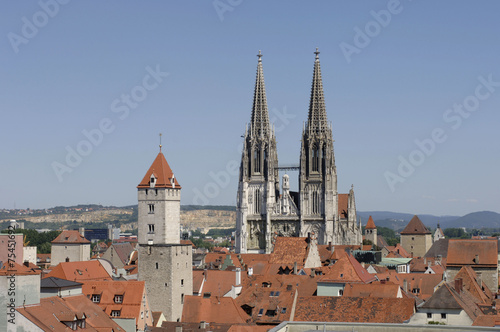 Stadt Regensburg in Bayern