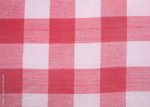 red checkered tablecloth texture