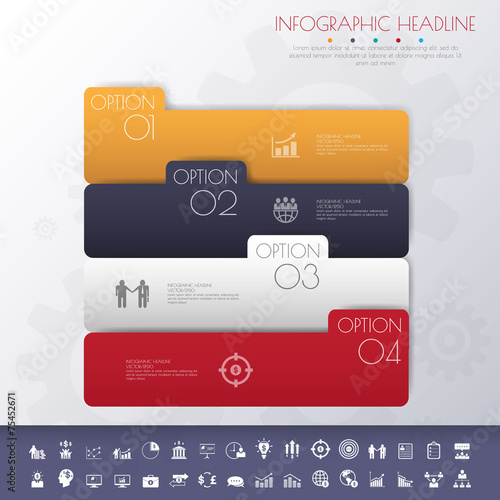 Design flat shadow template banners /graphic or website .Vector/