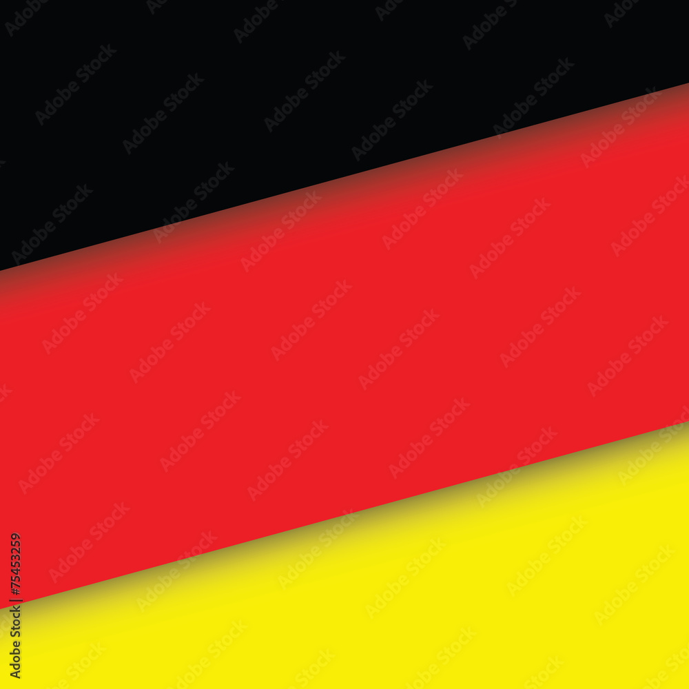 Obraz premium Germany flag background with shadow