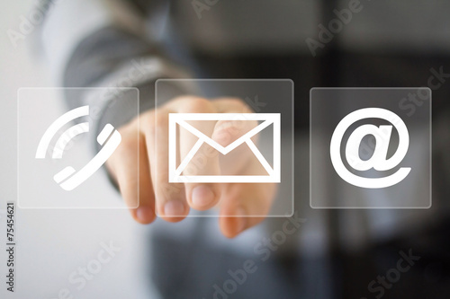 Business set button web messaging mail sending icon sign