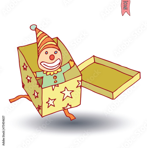 present icon, vector illustration.